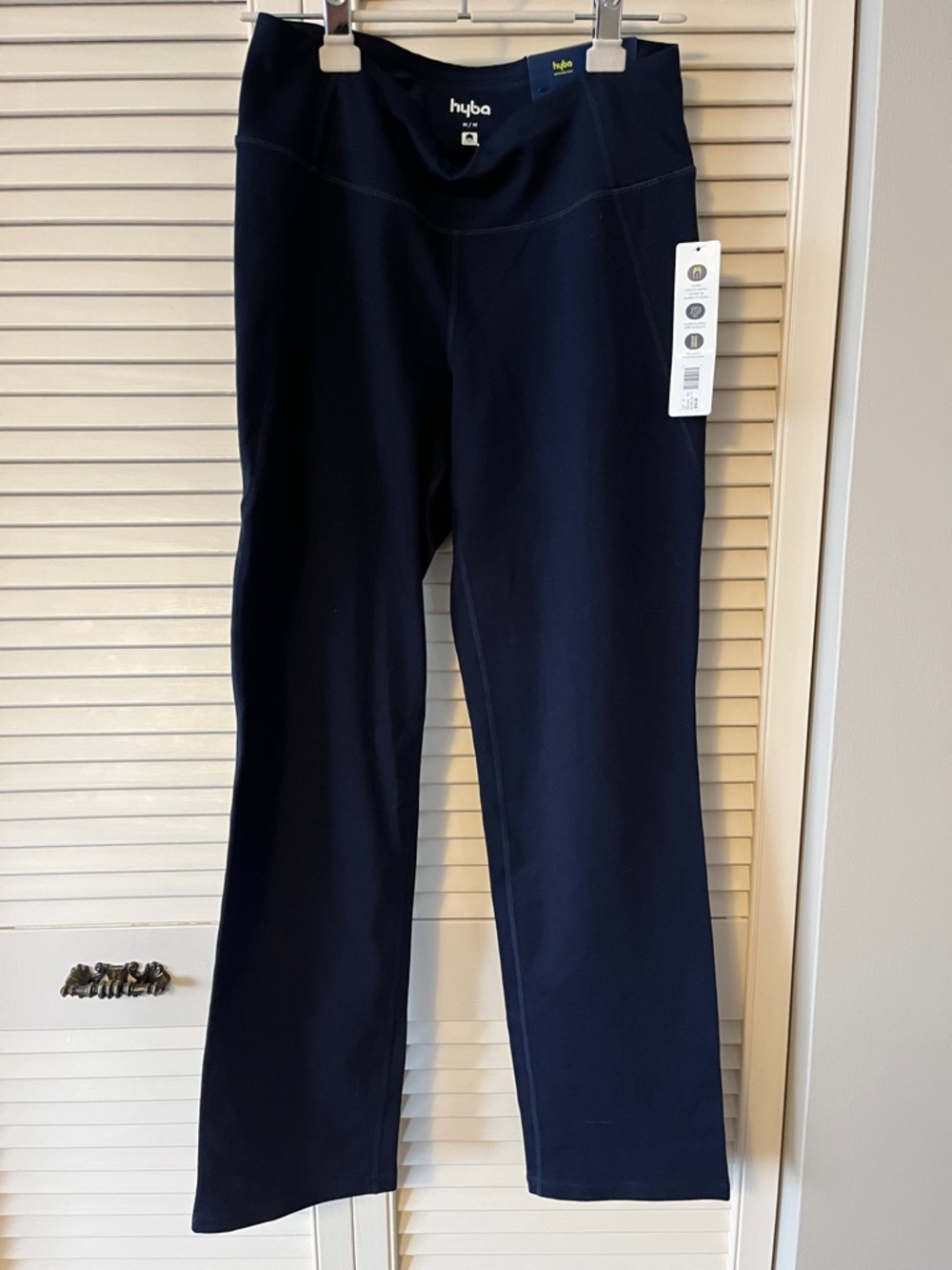 Hyba Navy Bootcut Workout Pants